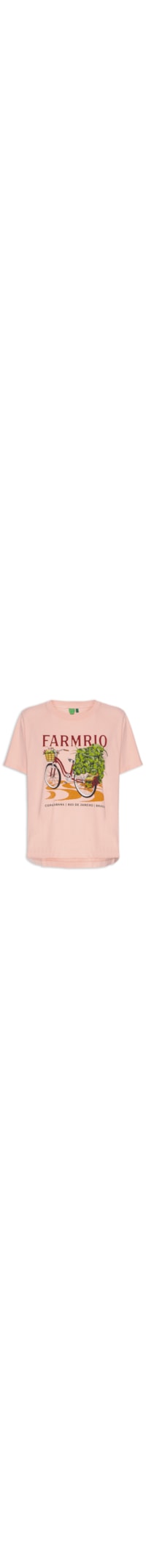 Camiseta Feminina Bicicleta - Rosa