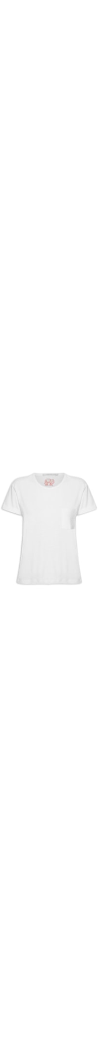 Camiseta Feminina Bolsinho - Branco
