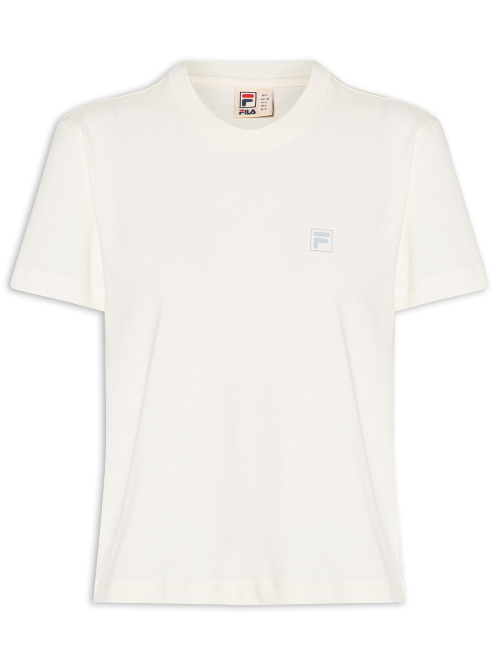 Camiseta Feminina Box Ag Branco Fila