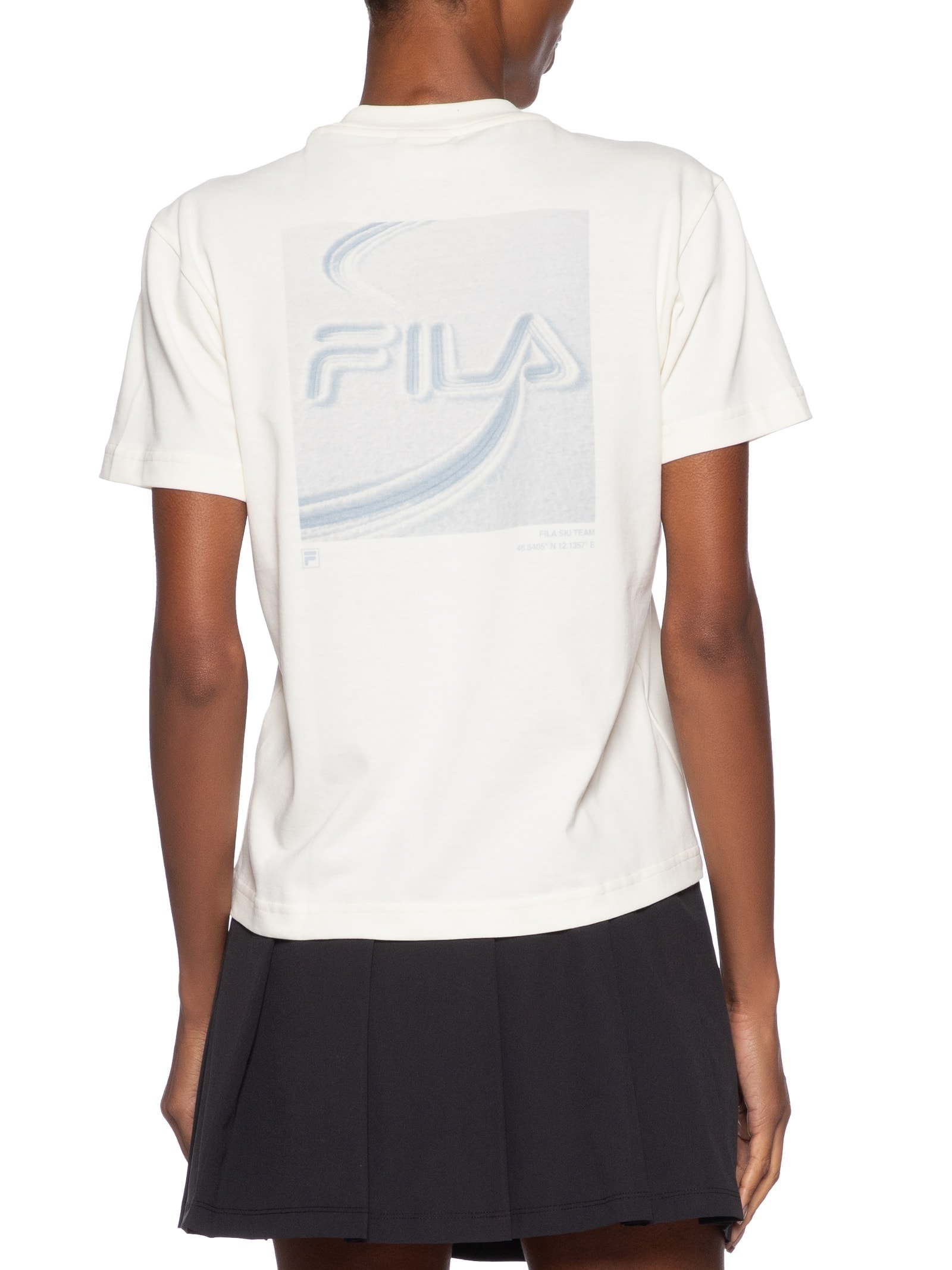 Camiseta Feminina Box Ag Branco Fila