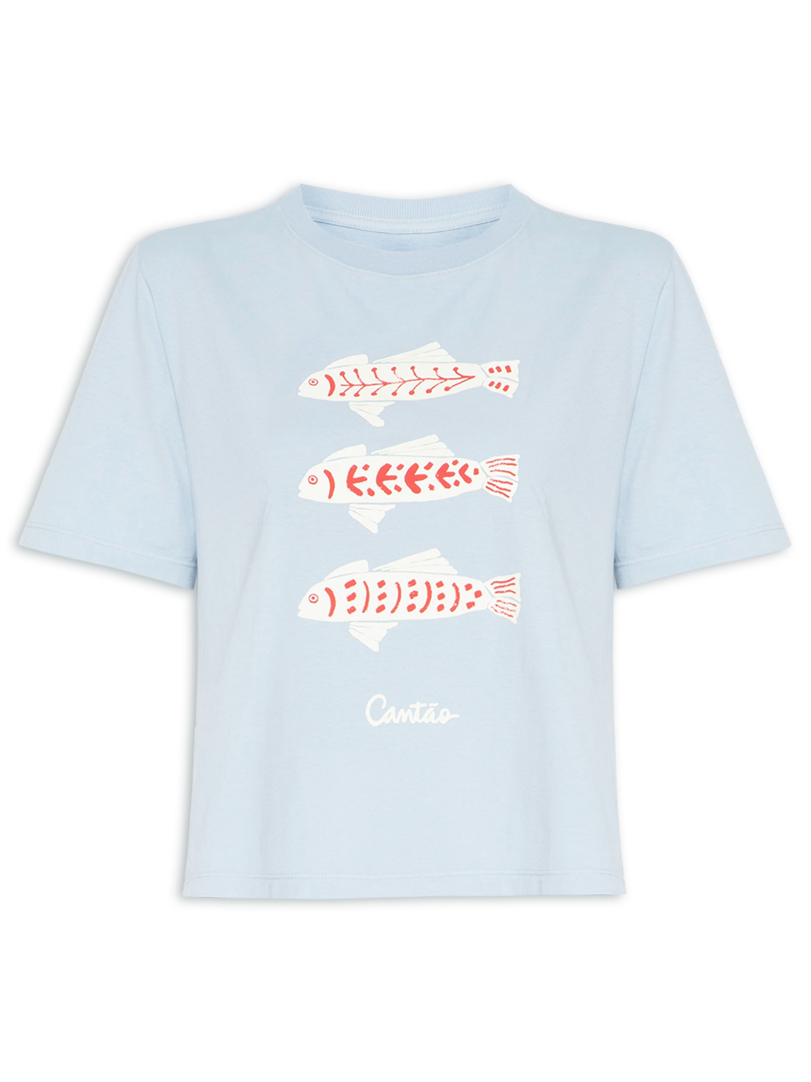 Camiseta Feminina Box Barracuda – Azul Cantão