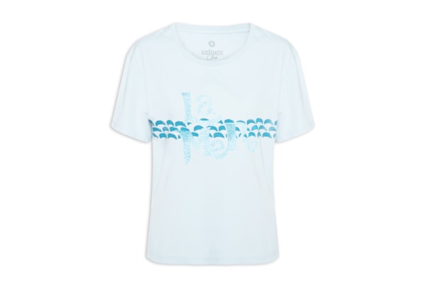 Camiseta Feminina Boxe La Mer - Azul