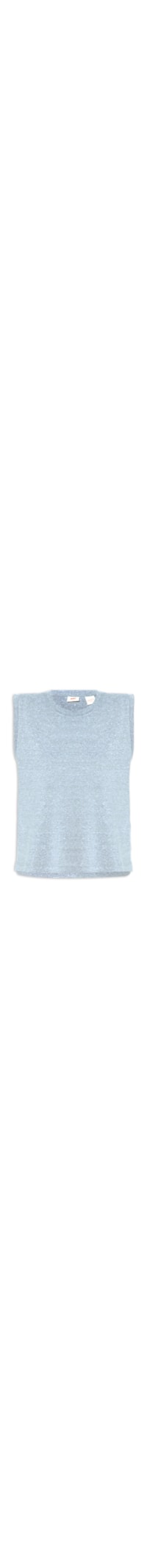 Camiseta Feminina Boxy Tank - Azul