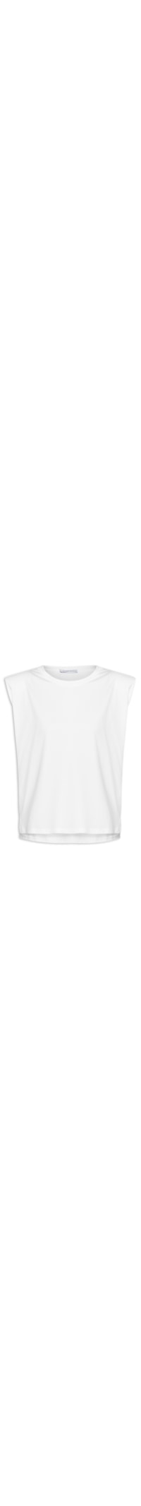 Camiseta Feminina Boxy Tank - Branco