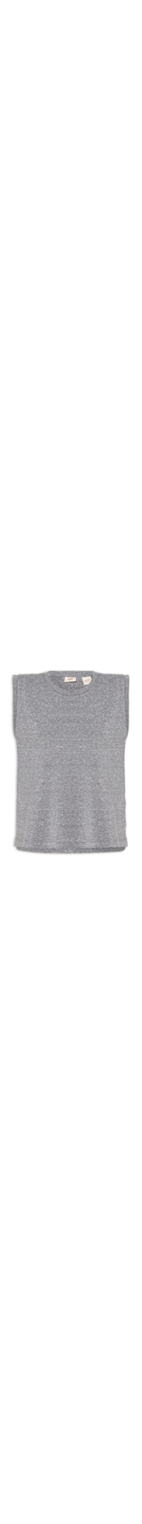 Camiseta Feminina Boxy Tank - Cinza