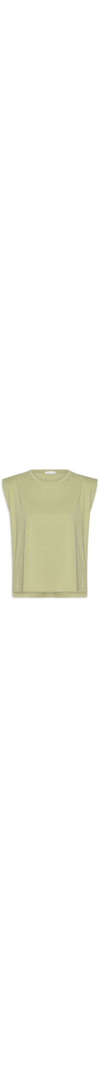 Camiseta Feminina Boxy Tank - Verde
