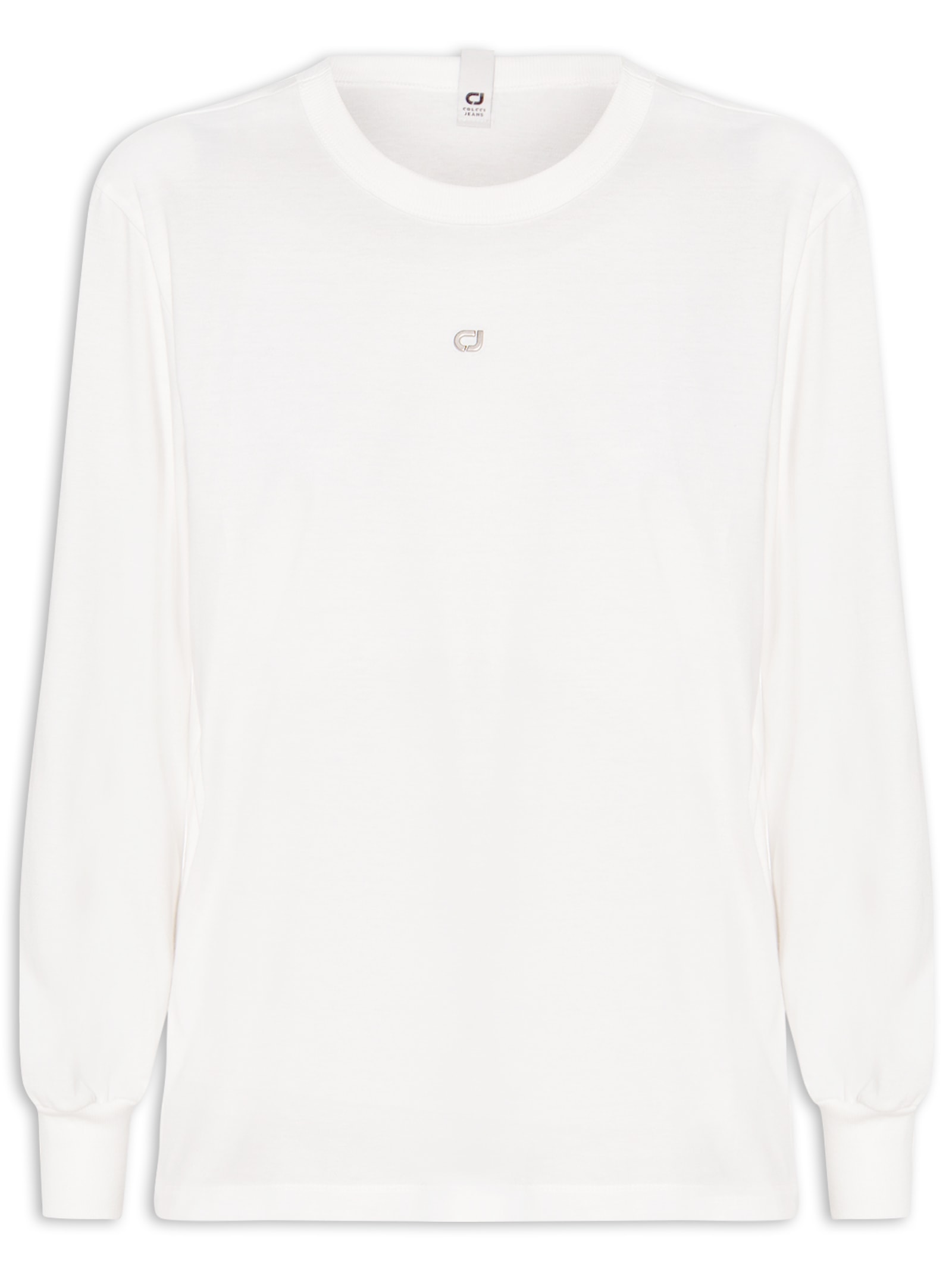 Camiseta Feminina Branco Colcci Jeans