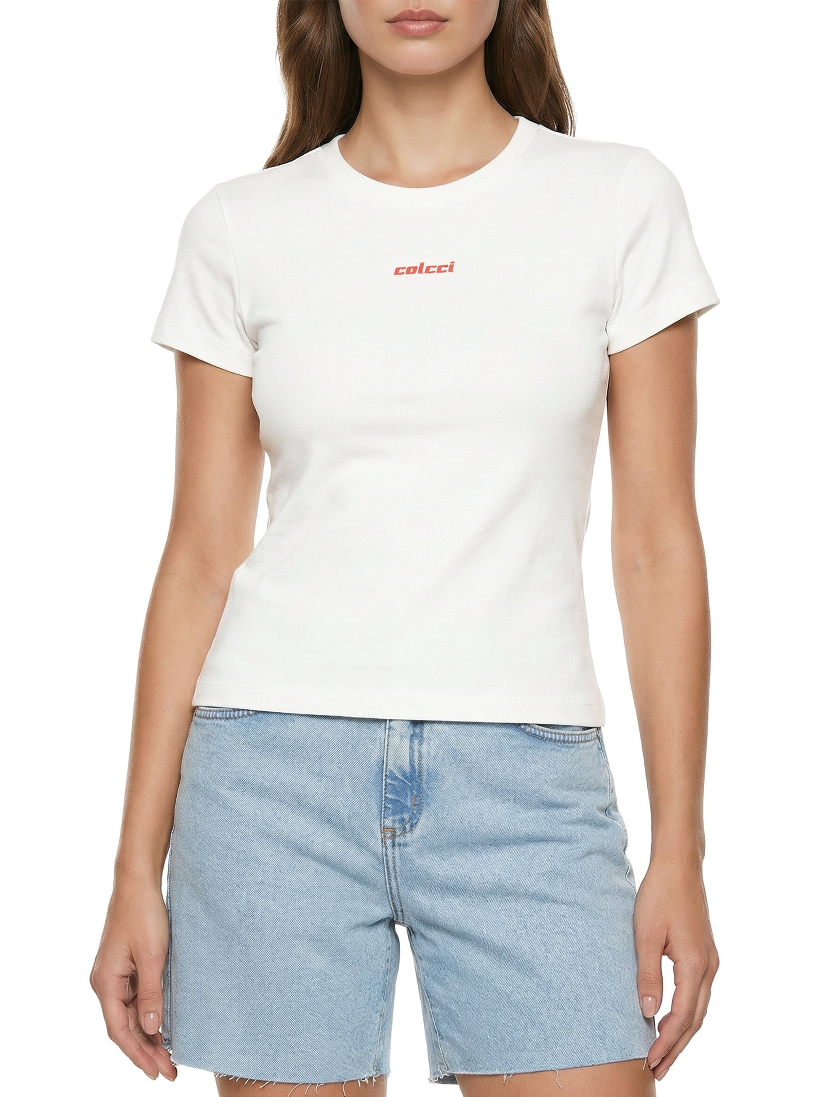 Camiseta Feminina Branco Colcci