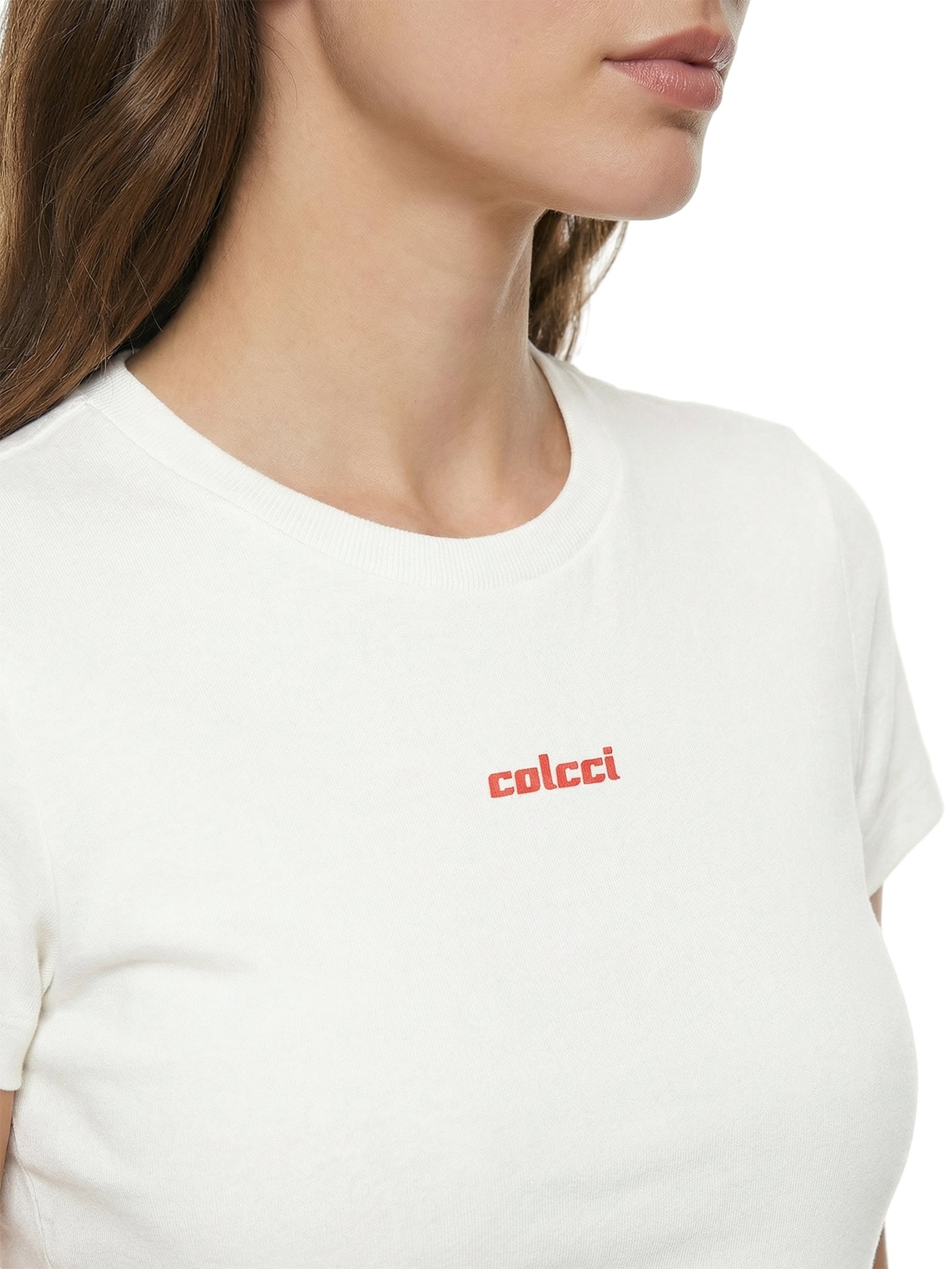 Camiseta Feminina Branco Colcci