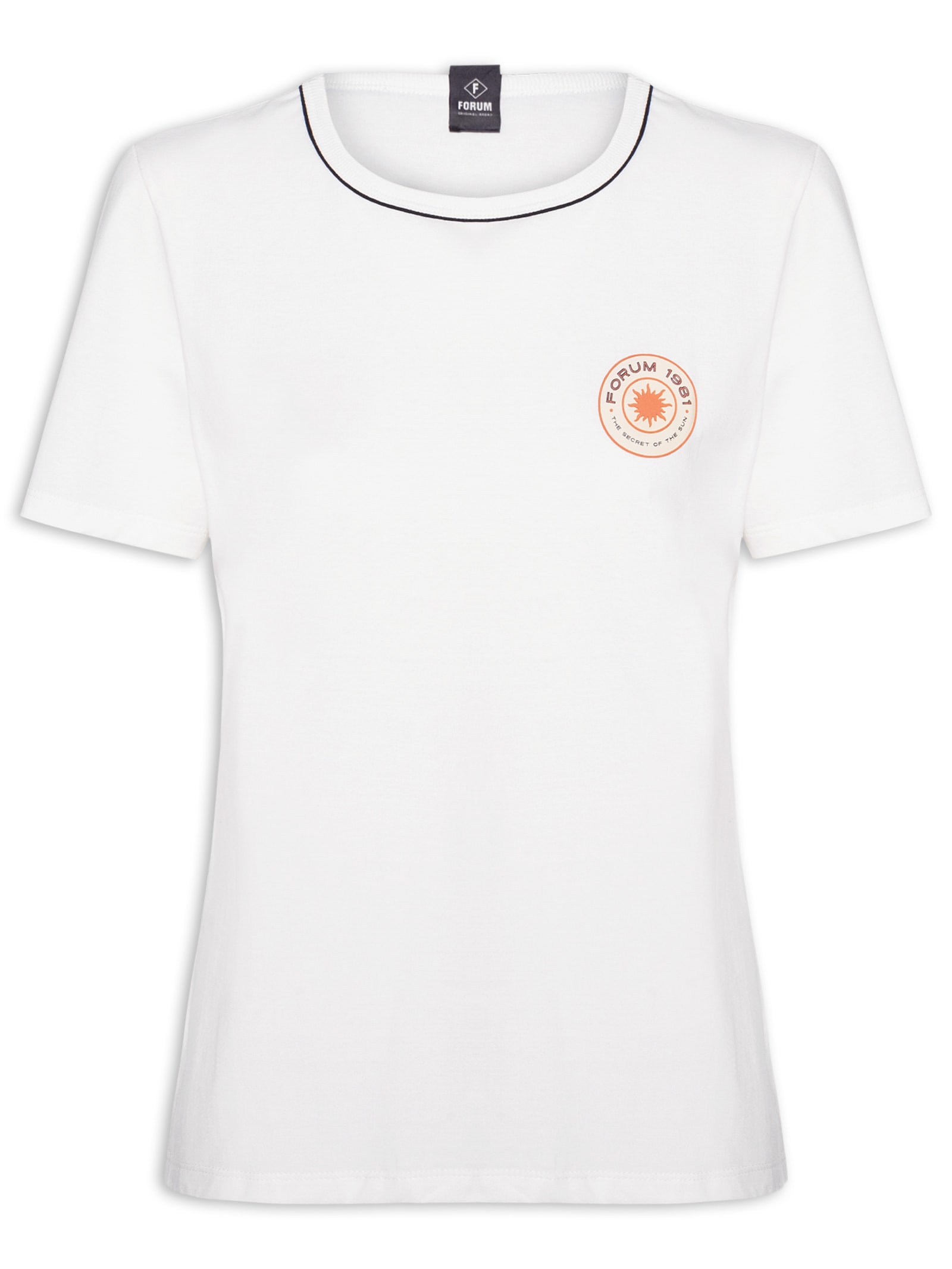 Camiseta Feminina Branco Forum