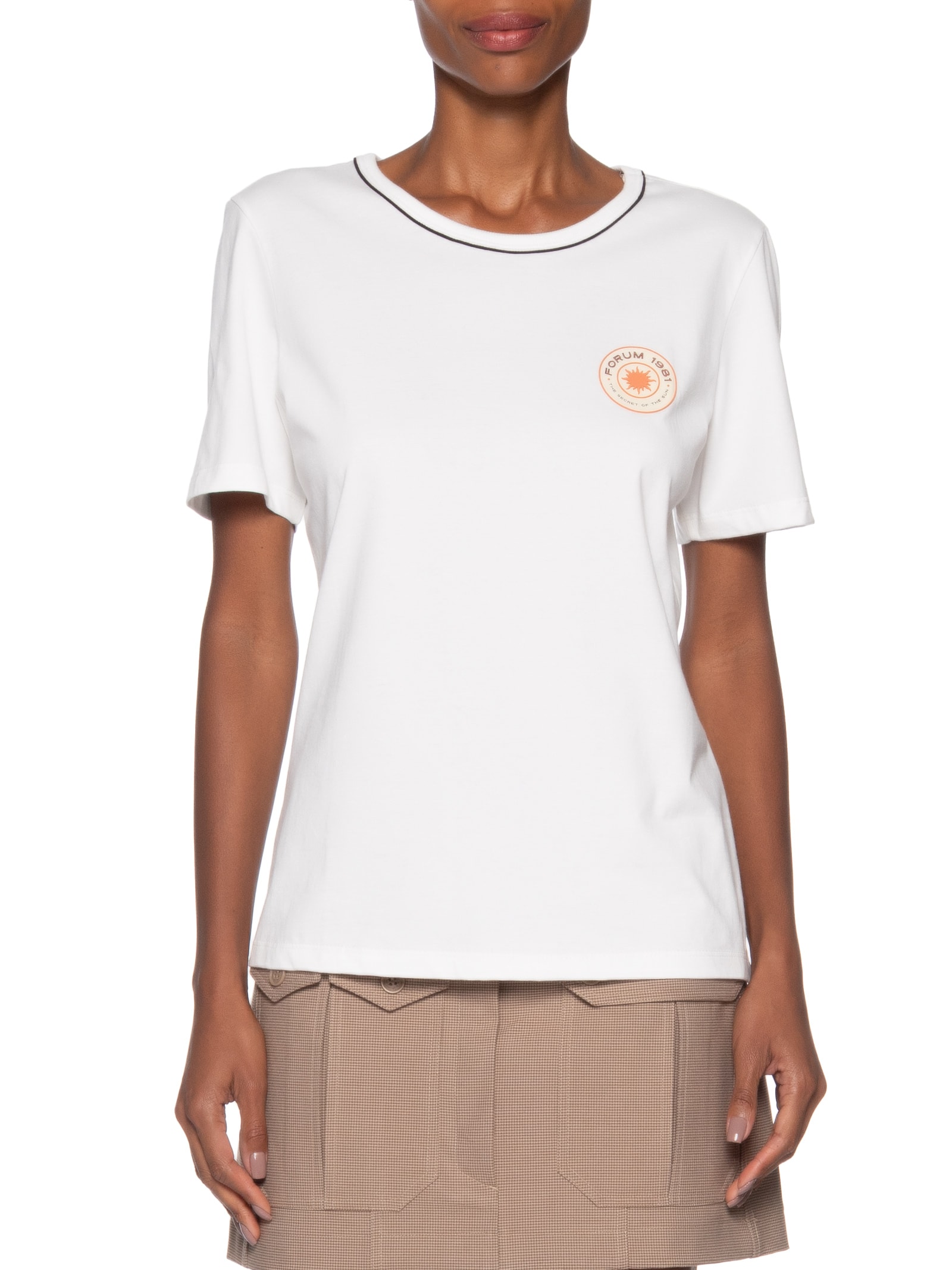 Camiseta Feminina Branco Forum