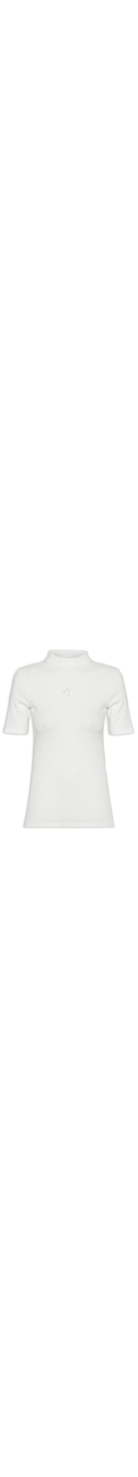 Camiseta Feminina Canelada - Branco