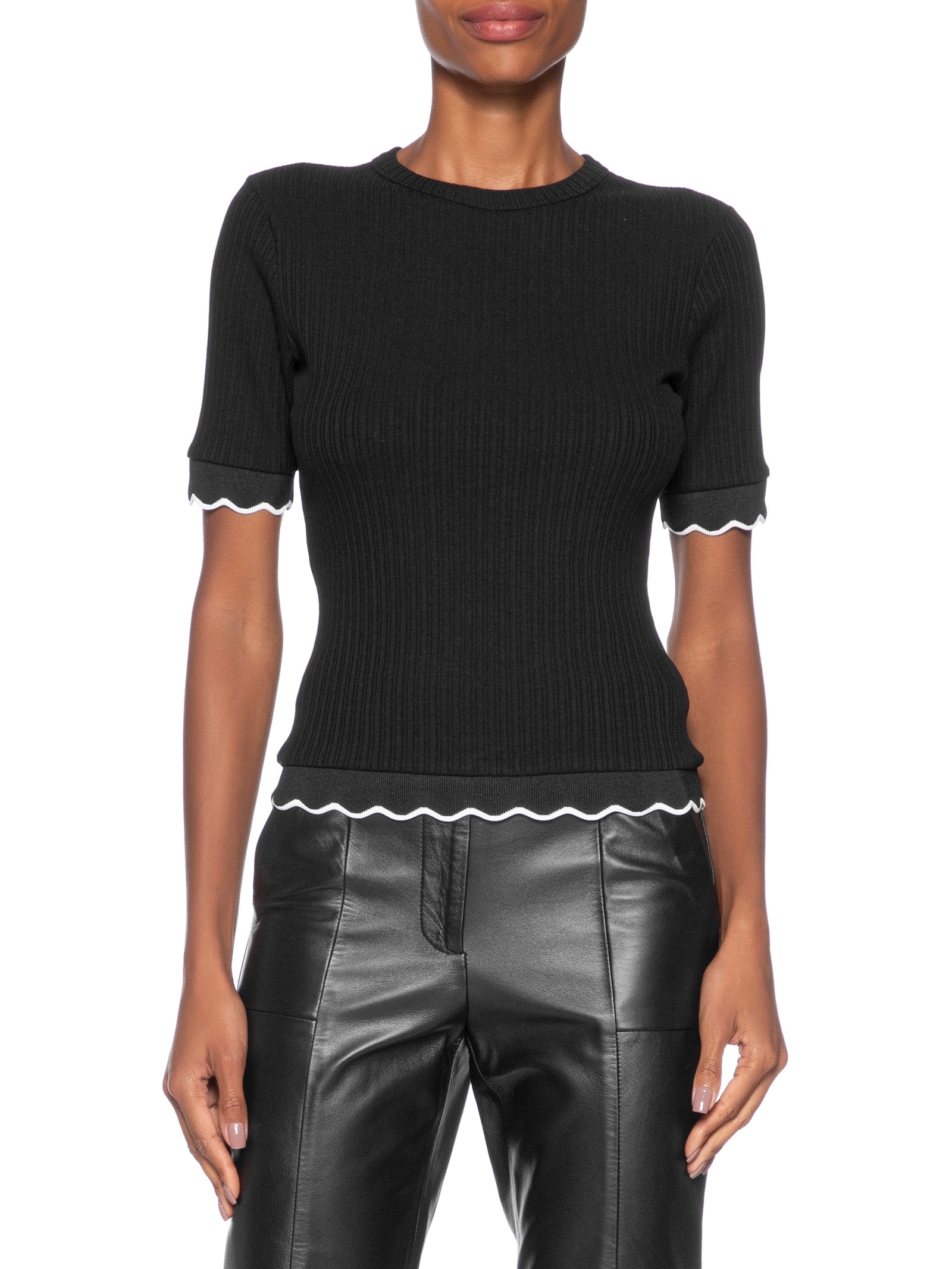 Camiseta Feminina Canelada Preto Forum