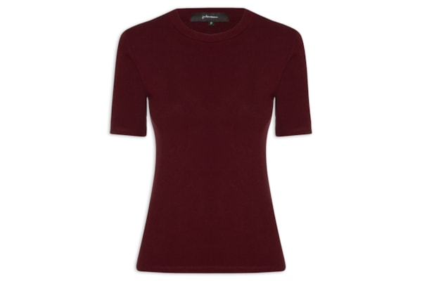 Camiseta Feminina Canelada Selena - Vinho