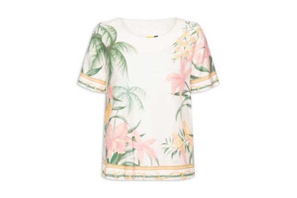 Camiseta Feminina Capri - Off White