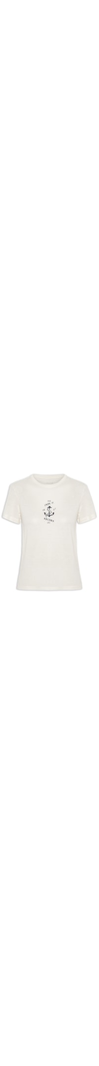 Camiseta Feminina Casa Da Ancora - Branco