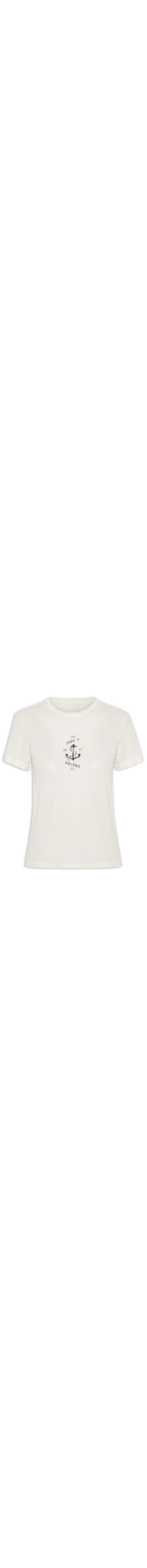 Camiseta Feminina Casa Da Ancora - Branco