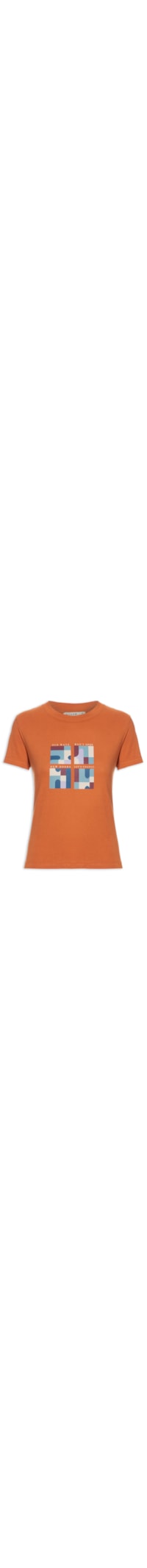 Camiseta Feminina Change - Laranja