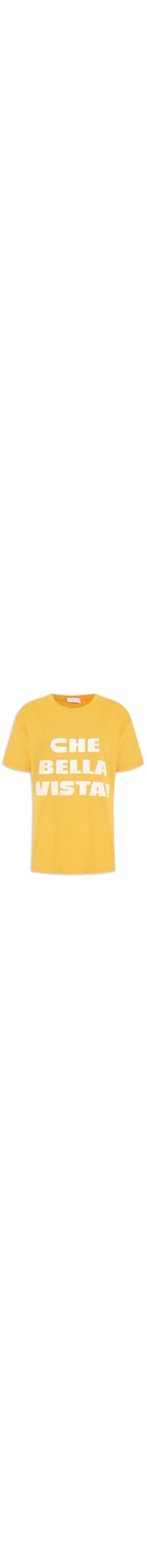 Camiseta Feminina Che Bella Vista - Amarelo