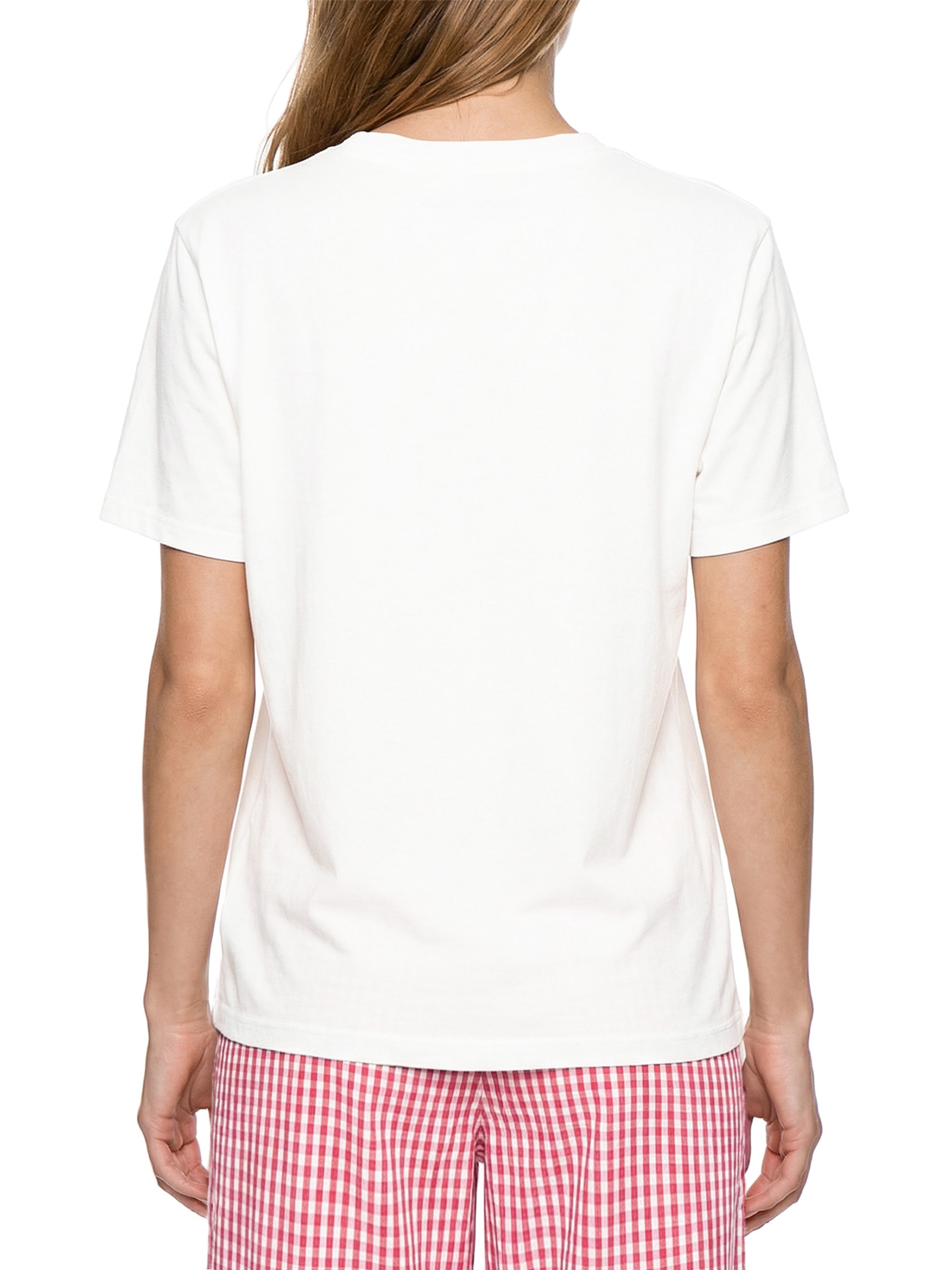 Camiseta Feminina Classic Bordada Galope Branco Cantão