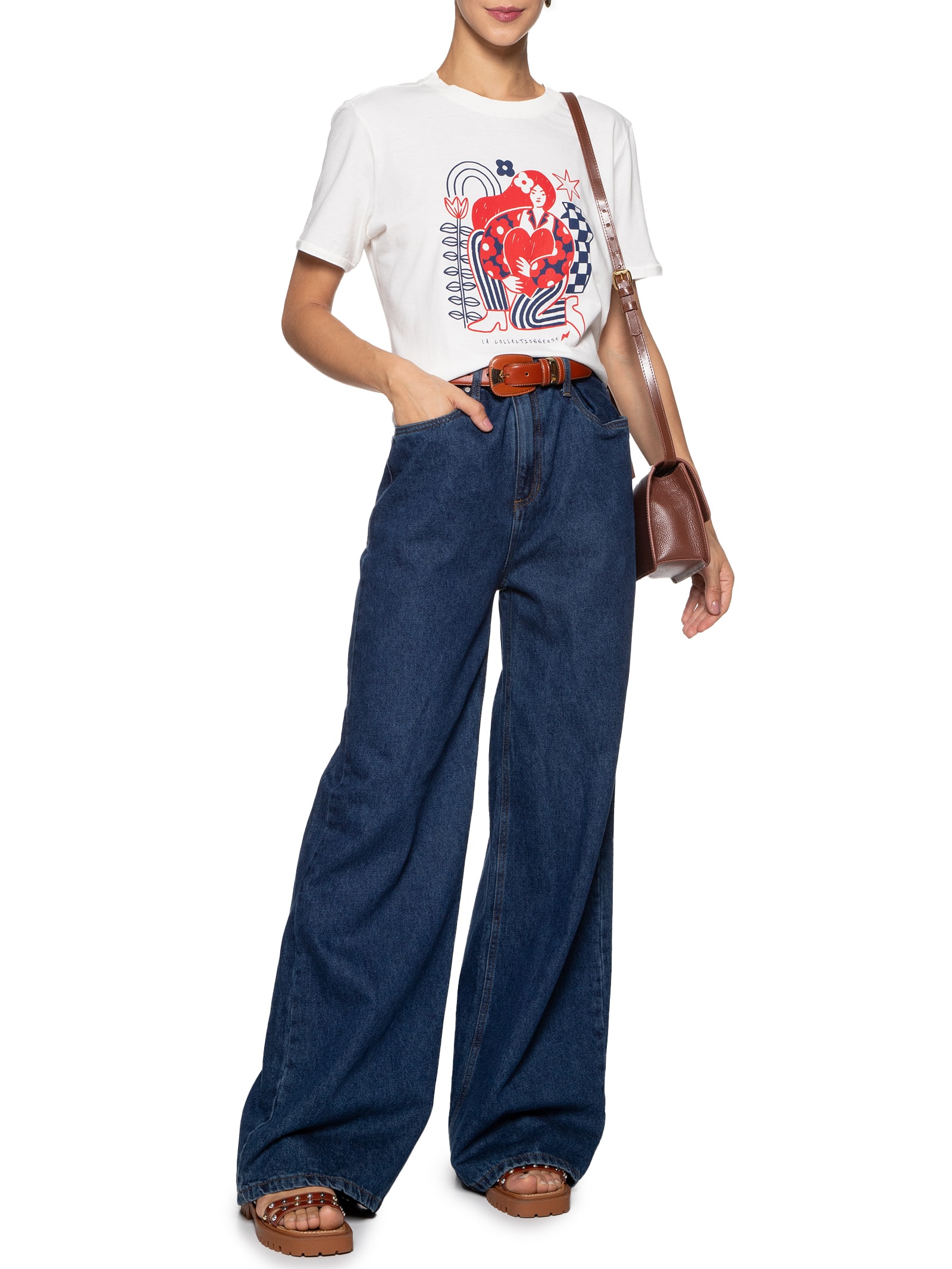 Camiseta Feminina Classic Collectionneuse Branco Cantão