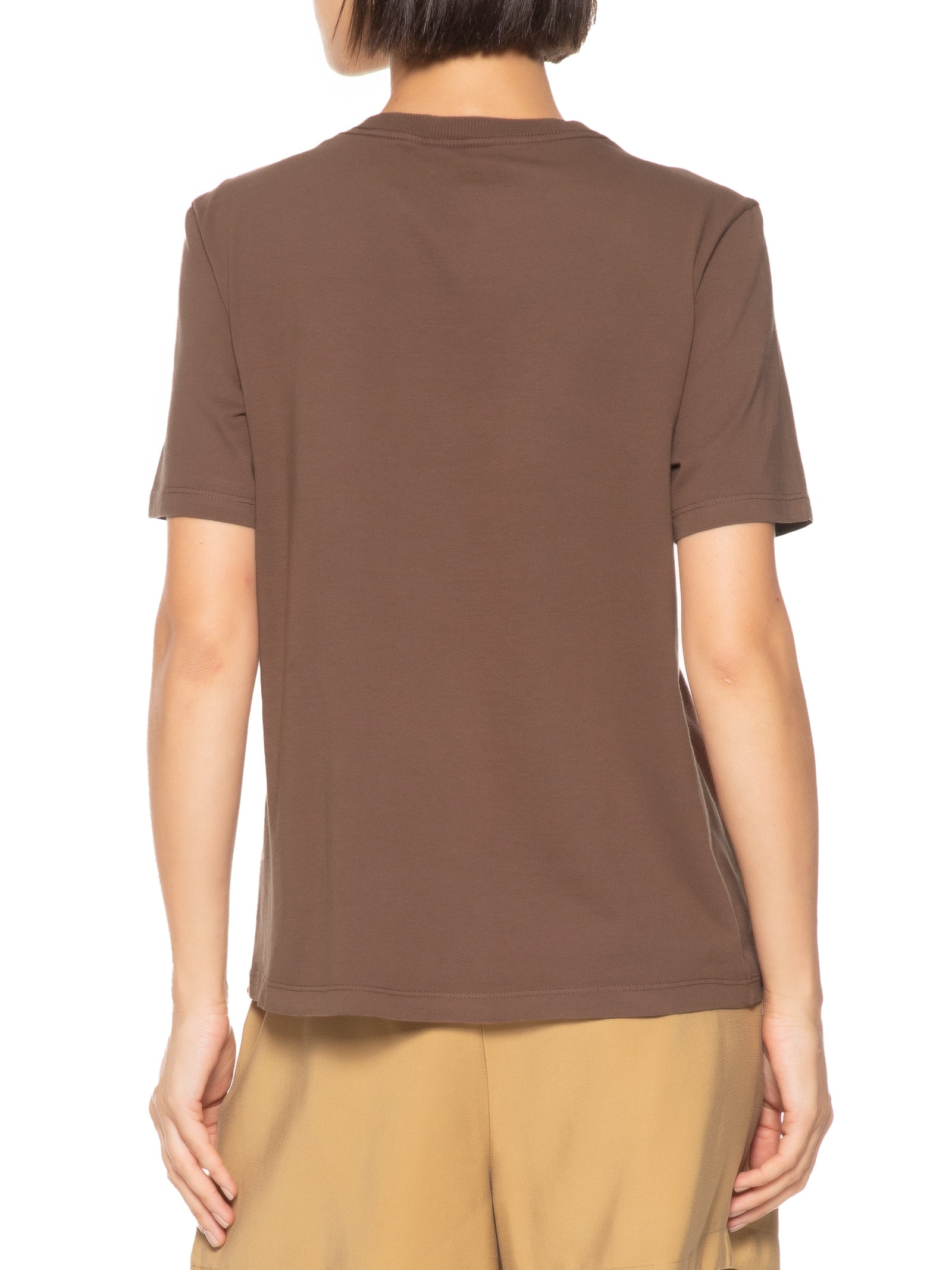 Camiseta Feminina Classic Desfruta La Vida Marrom Cantão