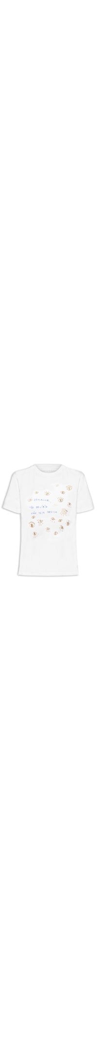Camiseta Feminina Classic Devagar - Branco