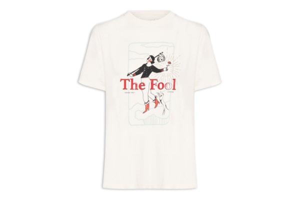 Camiseta Feminina Classic Patch The Fool - Bege