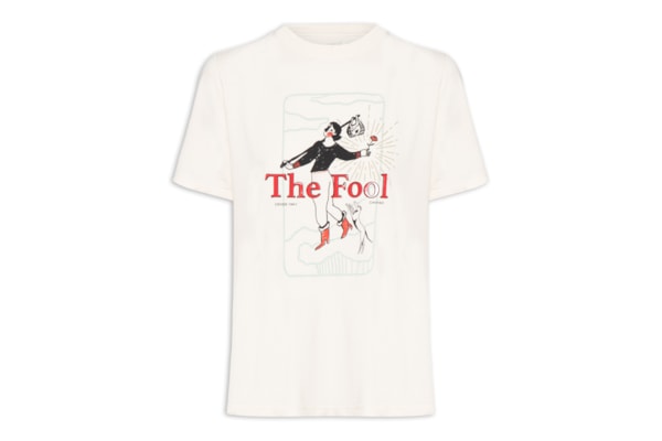 Camiseta Feminina Classic Patch The Fool - Bege