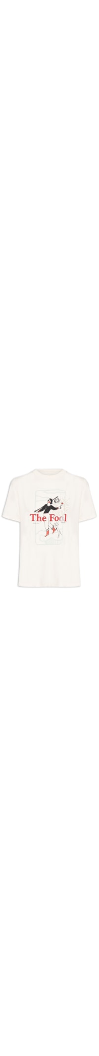 Camiseta Feminina Classic Patch The Fool - Bege