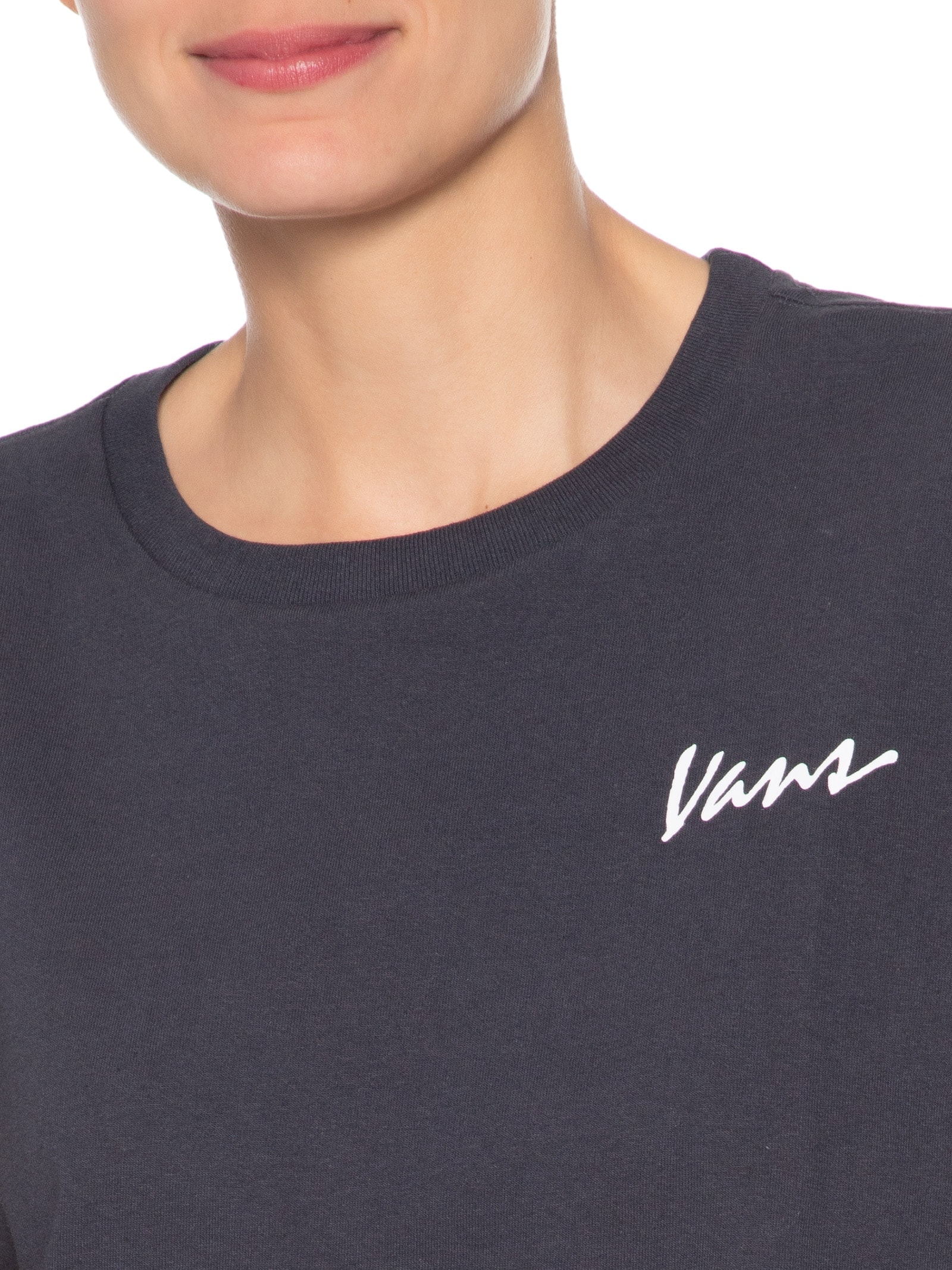 Camiseta Feminina Classic Spirit Preto Vans