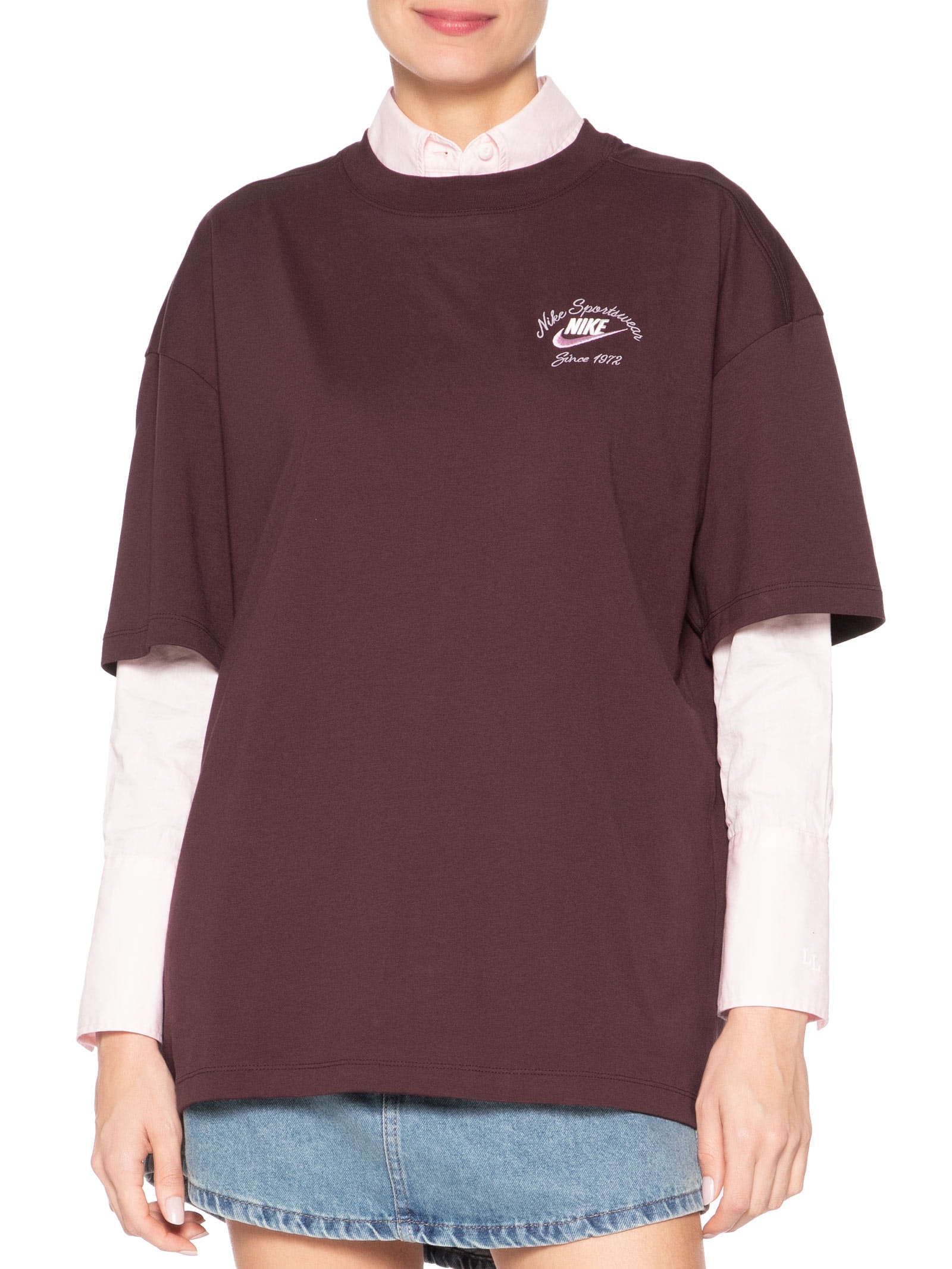 Camiseta Feminina Cntry Club Vermelho Nike