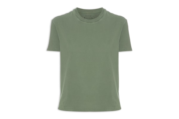 Camiseta Feminina Color - Verde