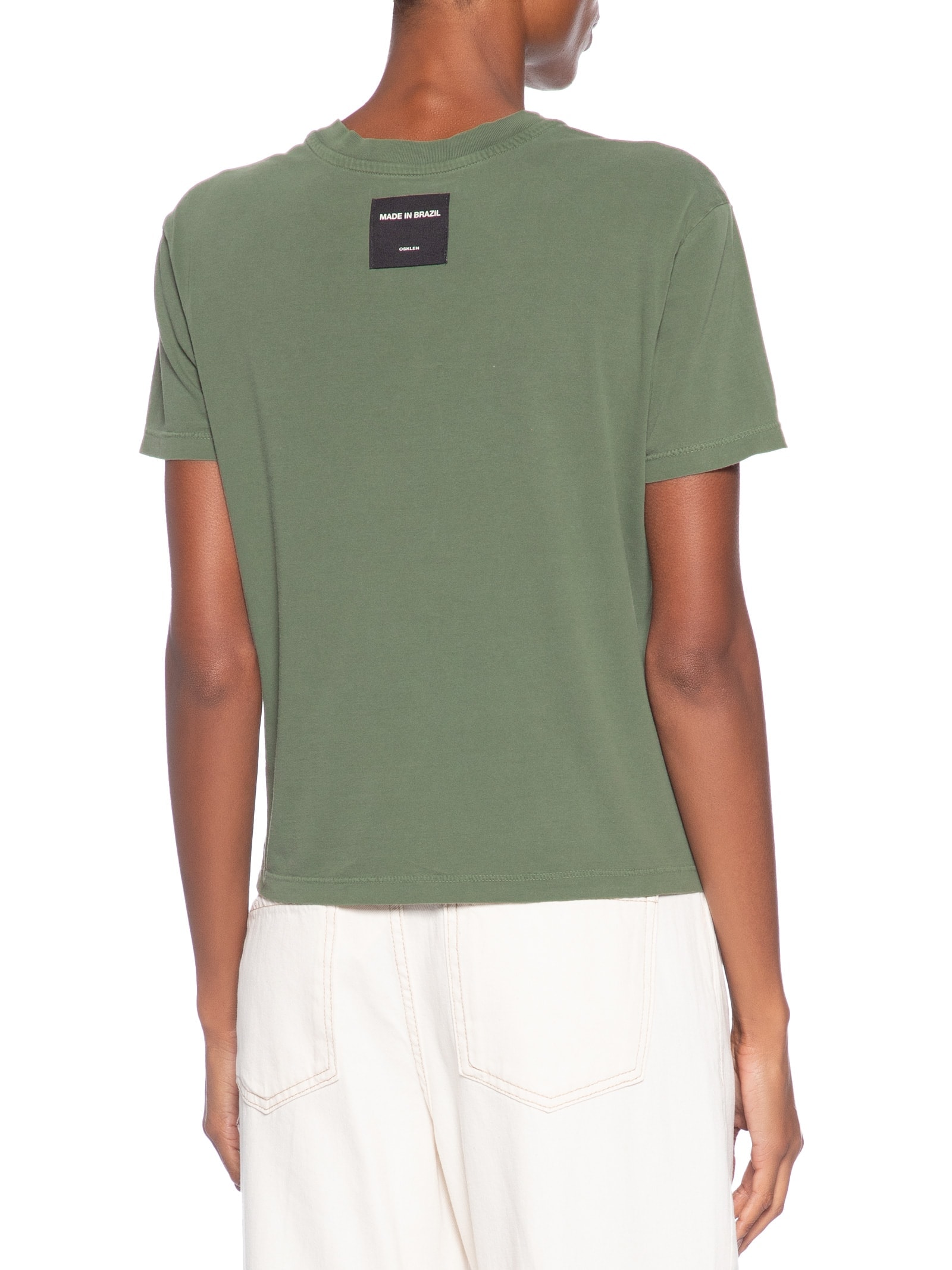 Camiseta Feminina Color Verde Osklen