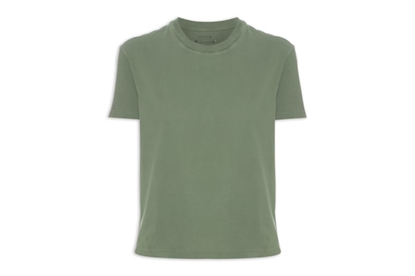 Camiseta Feminina Color - Verde