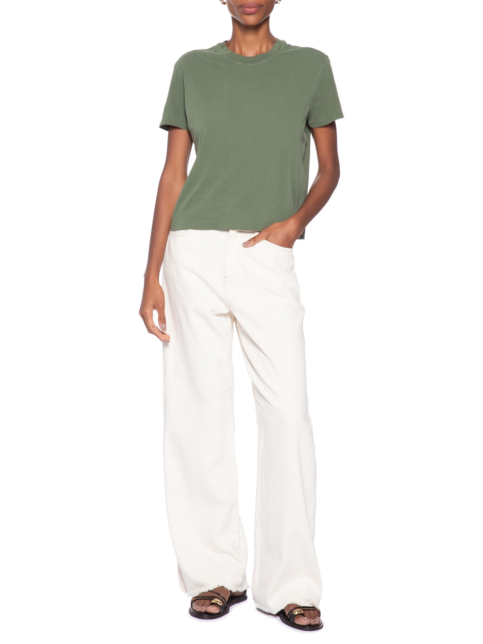 Camiseta Feminina Color Verde Osklen