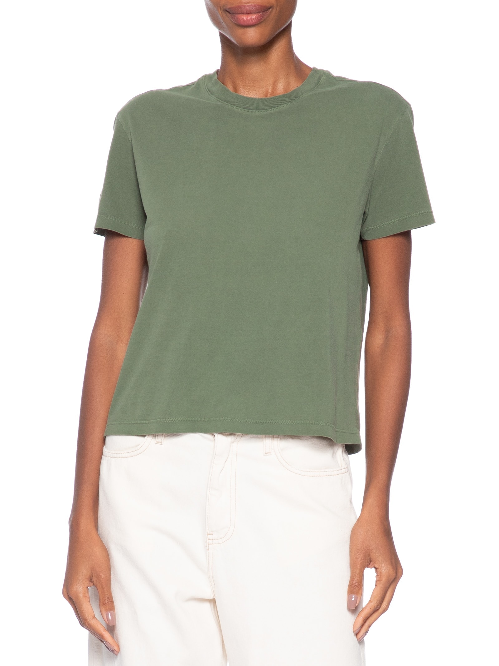 Camiseta Feminina Color Verde Osklen