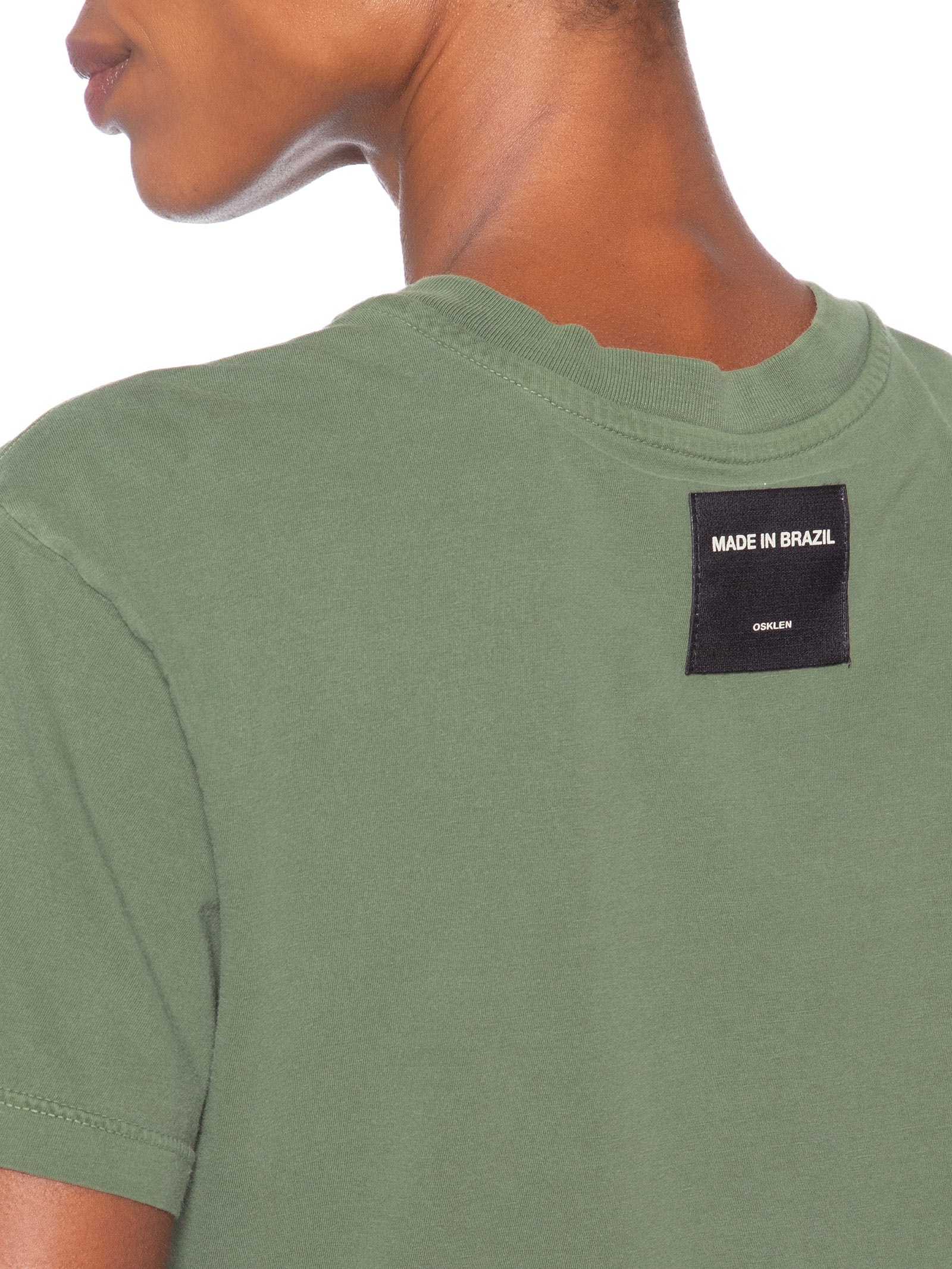 Camiseta Feminina Color Verde Osklen