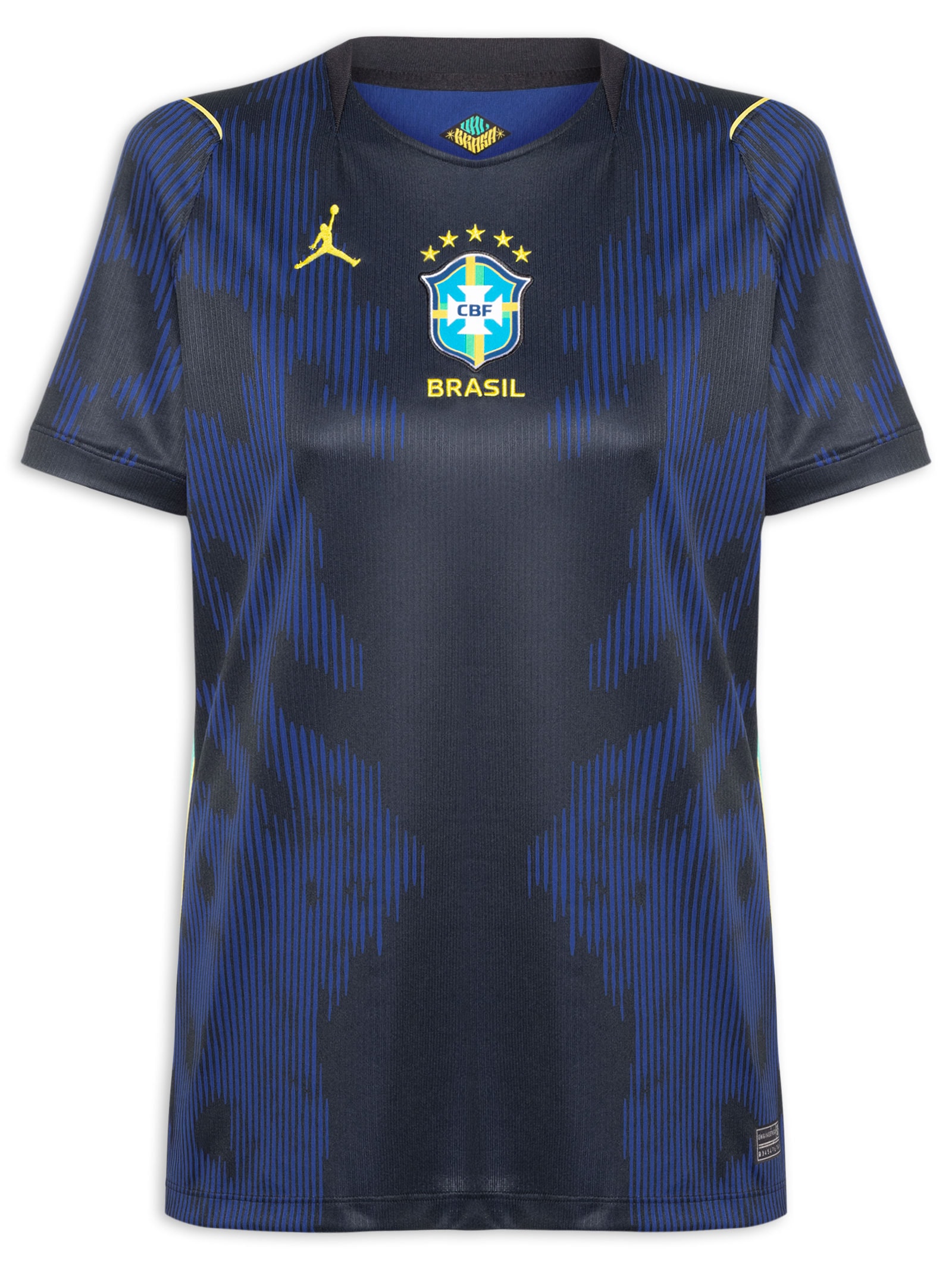 Camiseta Feminina Copa Brasil Torcedora Pro Azul Nike