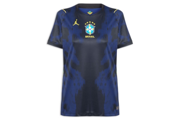 Camiseta Feminina Copa Brasil Torcedora Pro - Azul