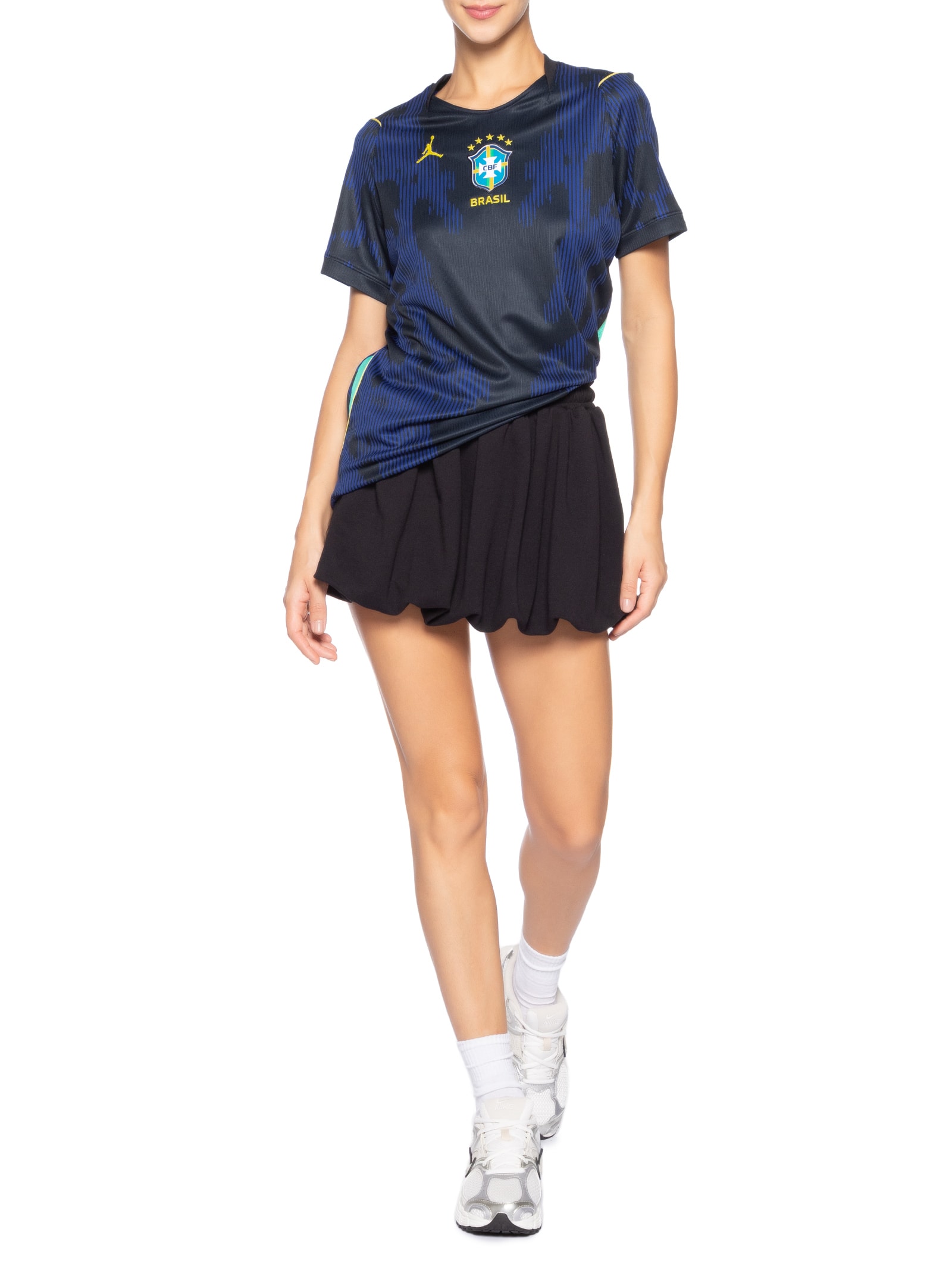 Camiseta Feminina Copa Brasil Torcedora Pro Azul Nike