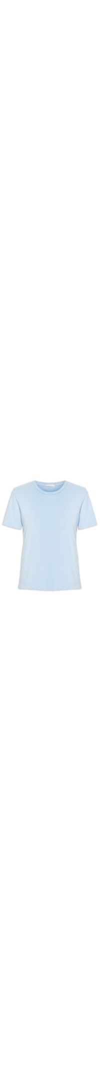 Camiseta Feminina Cotton Basic 1987 - Azul