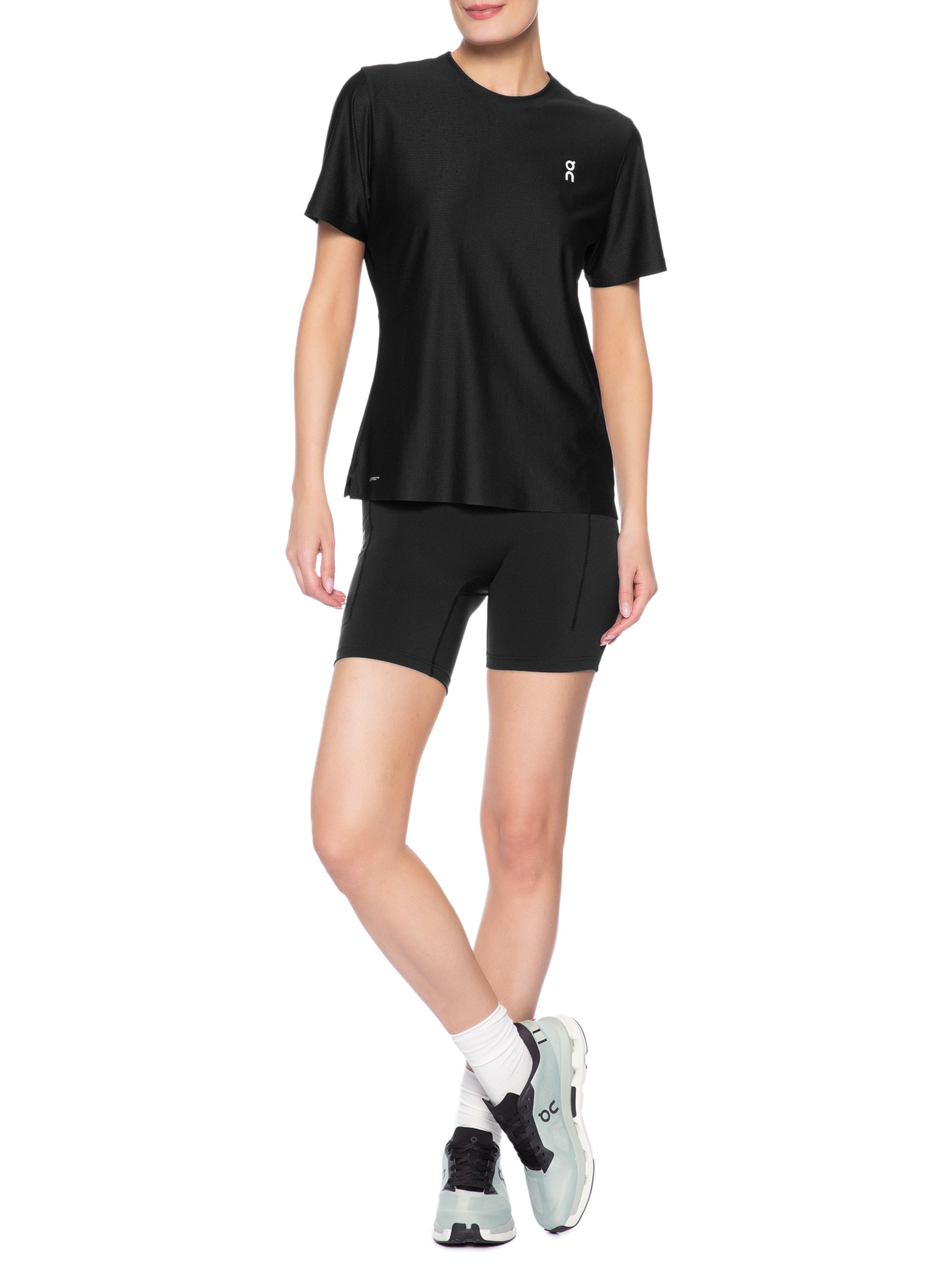 Camiseta Feminina Court-T 2 Preto On Running