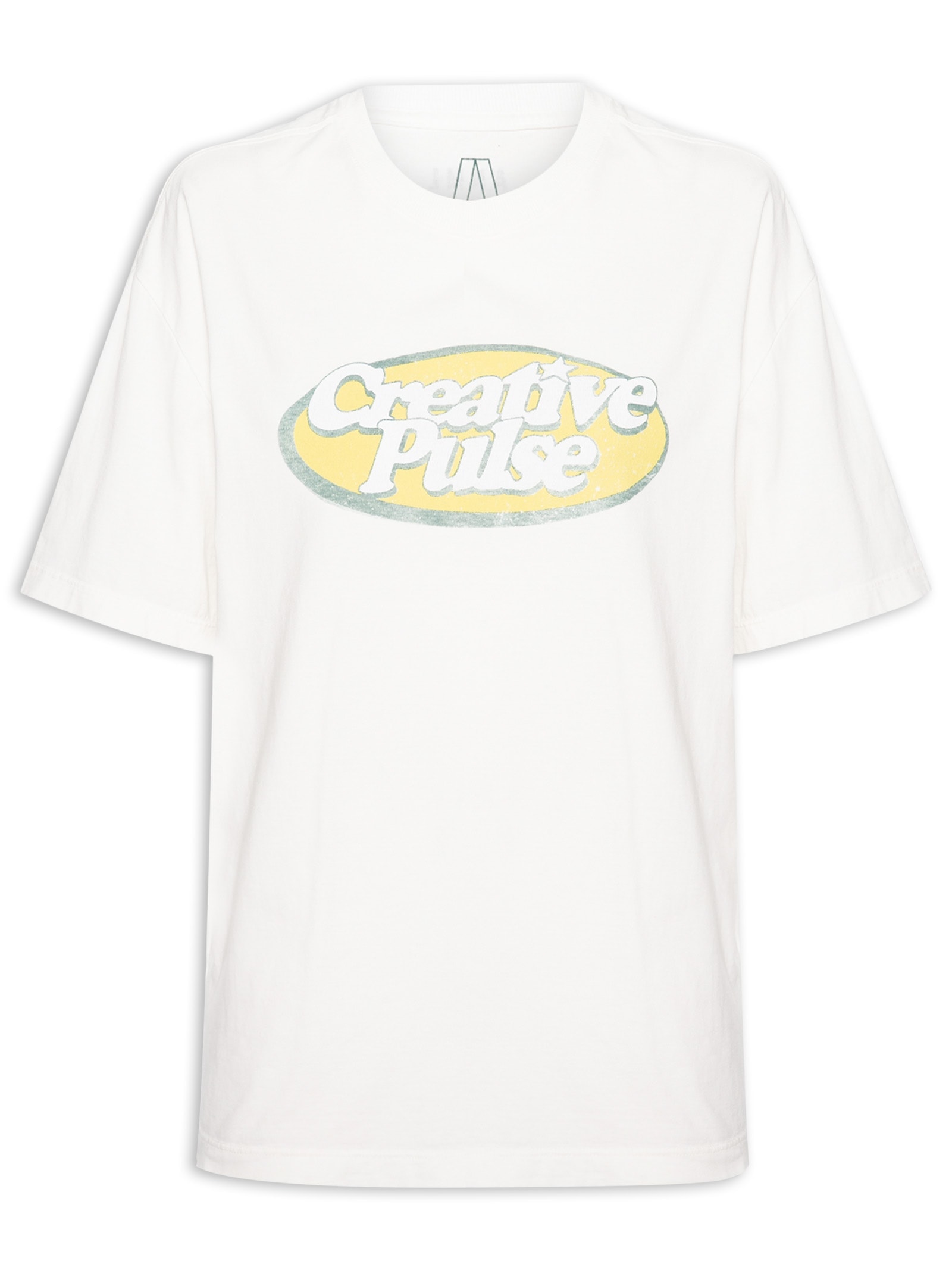 Camiseta Feminina Creative Pulse Off White Animale Jeans