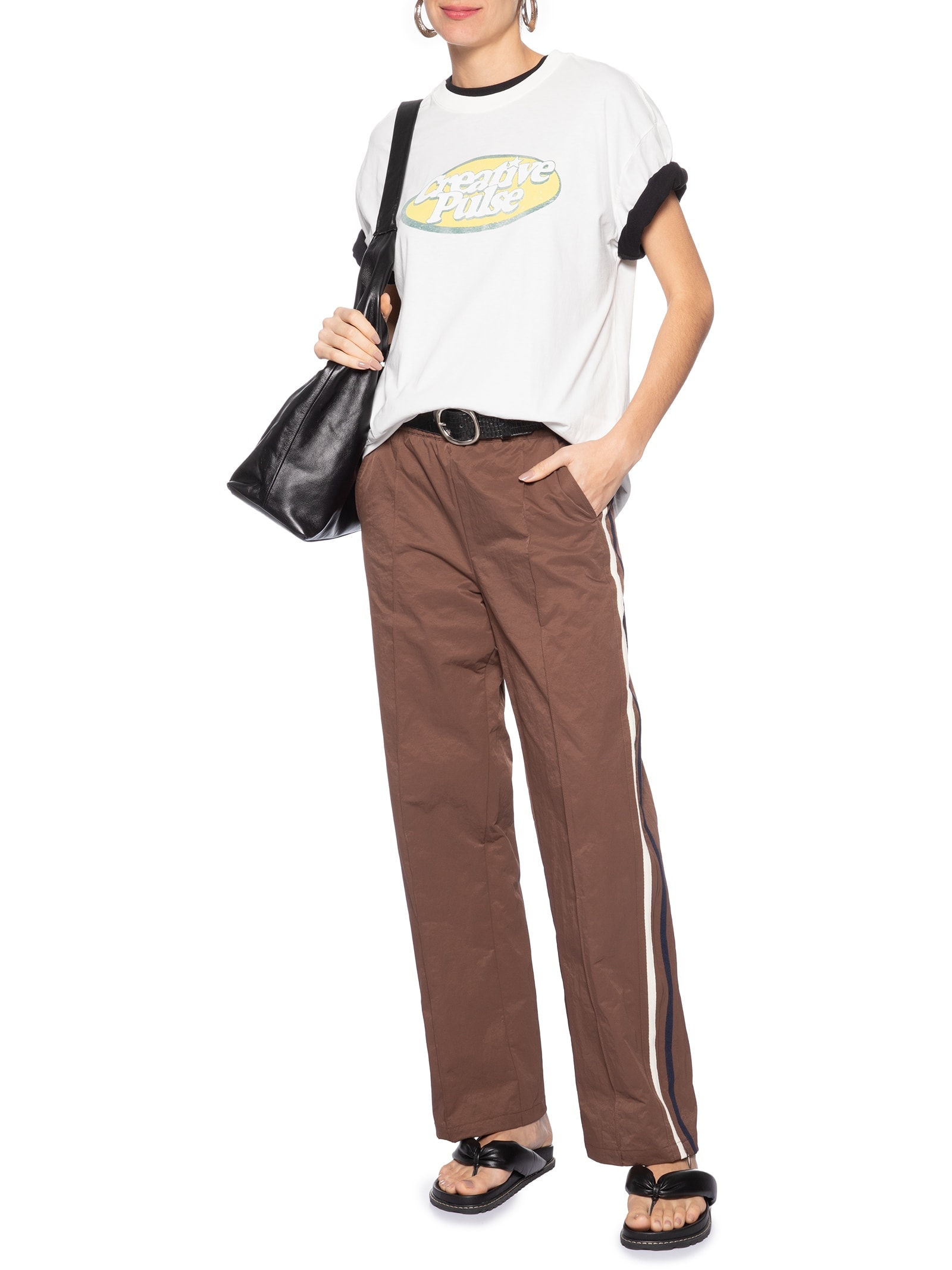 Camiseta Feminina Creative Pulse Off White Animale Jeans