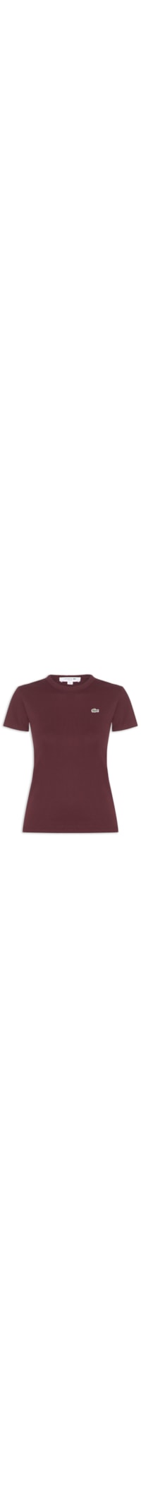Camiseta Feminina De Algodão Canelada - Marrom