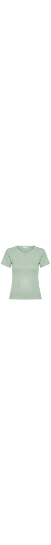Camiseta Feminina Decote Redondo - Verde
