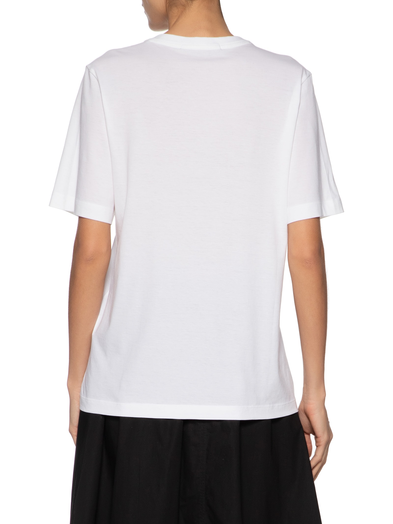 Camiseta Feminina Decote V Pima Branco  Animale