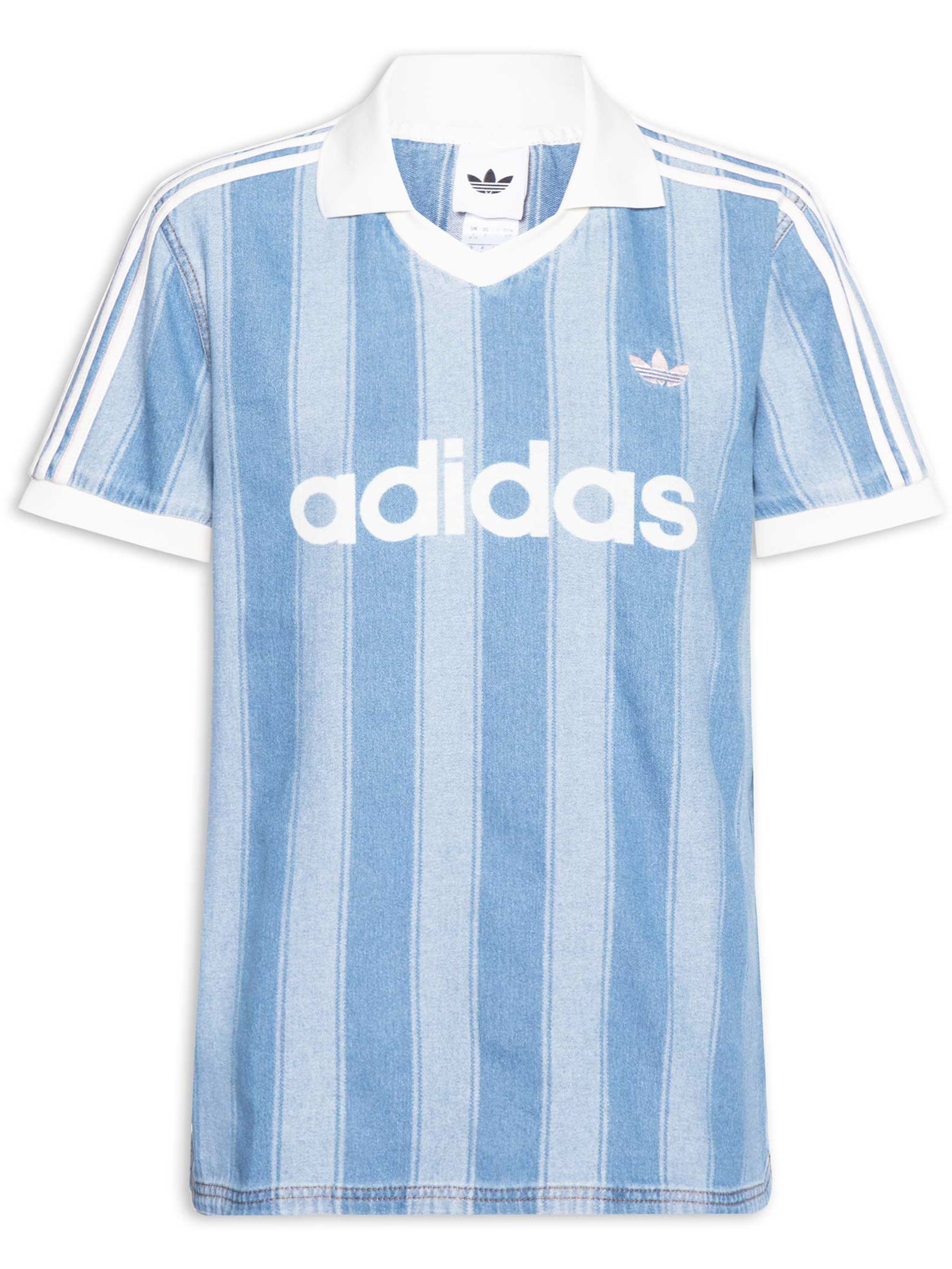 Camiseta Feminina Denim Jersey Azul Adidas Originals