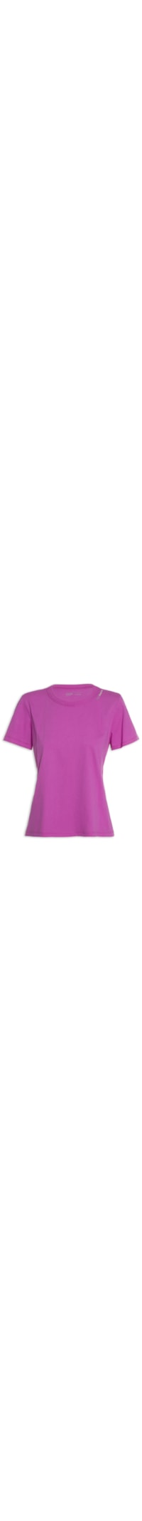Camiseta Feminina Detalhe - Rosa